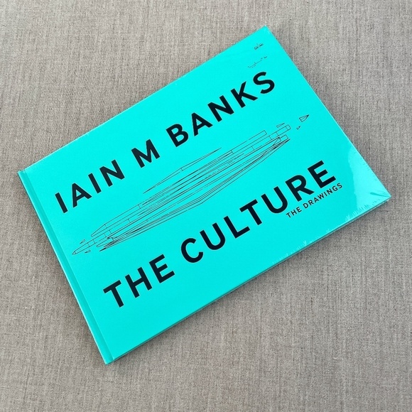 "The Culture: The Drawings" - Display Sized Illustration Book (Iain M. Banks) - Picture 1 of 3